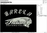 Indian Barela embroidery machine files