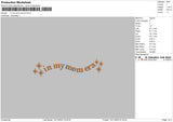 Mom Era V3 Embroidery File 6 sizes