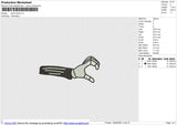 Jack's Embroidery File 6 size