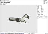 Jack's Embroidery File 6 size