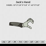 Jack's Embroidery File 6 size