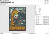 Jocker rectangle 2262025 Embroidery File 6 size