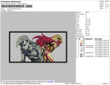 Jojo Rectangle Embroidery