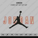 JordanText Embroidery