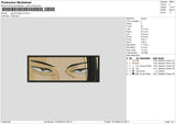 Jujutsu kaisen v6 Embroidery File 6 size