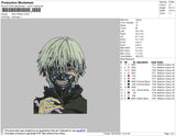 Kan Kaneki Embroidery