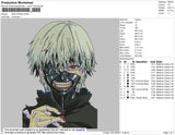 Kan Kaneki Embroidery