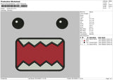 Kawaii Face Embroidery File 6 sizes