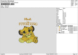 Kirthictext Embroidery File 6 sizes