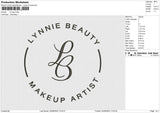 LB logo Embroidery File 6 size