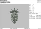 Libertyembro Embroidery File 6 sizes