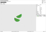 Lime Drink Embroidery File 6 size