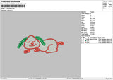 Little Dog 1103 Embroidery File 6 sizes