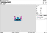 Little Stitch Head Embroidery File 6 sizes