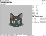 Luna Artemis Embroidery