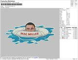 Mac Miller Swim Embroidery