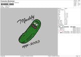 Maddy Embroidery File 6 sizes