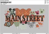 Mainmickey Text Embroidery File 6 sizes