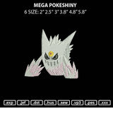 Mega Pokeshiny Embroidery File 6 sizes