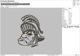 Michiganline Embroidery File 6 sizes