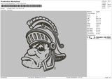 Michiganline Embroidery File 6 sizes
