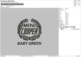 Minicircle Embroidery File 6 sizes