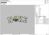 Nike Minions Embroidery