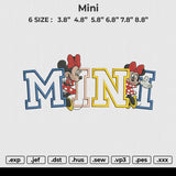 Mini Embroidery File 6 size