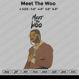 Meet The Woo Embroidery