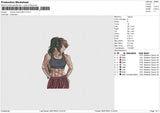 Muscle mama no face Embroidery