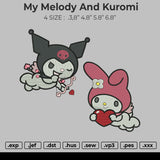 My Melody And Kuromi