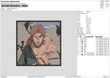 Nagato Square Embroidery File 6 sizes