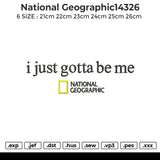 National Geographic14326 Embroidery File 6 size