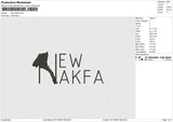 New Nakta Embroidery File 6 size