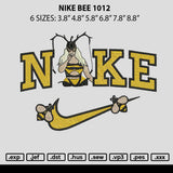 Nike Bee 1012 Embroidery File 6 sizes