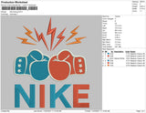 Nike Boxing Embroidery