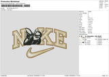 Nike Bee Embroidery File 6 sizes