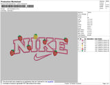 Nike Strawberry Embroidery