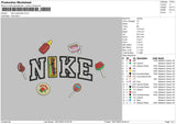 Nike Pulparindo Embroidery File 6 sizes