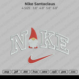 Nike Santaclaus Embroidery