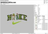 Nike Sherk0805 Embroidery File 6 sizes