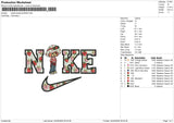 Nikestrawberry24426 Embroidery File 6 size
