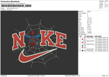 Nike Web Spider Embroidery File 6 sizes