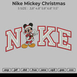 nike mickey christmas