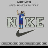 Nike Messi Embroidery