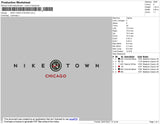 Nike Town Chicago Embroidery