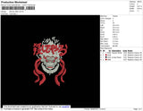 Naruto Red Embroidery