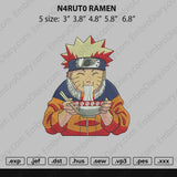 Naruto Ramen Embroidery