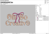 Creativetext 2408 Embroidery File 6 sizes