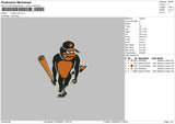 Orioles Bird Embroidery